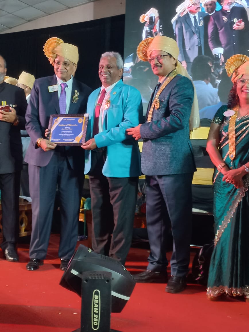 INTERNATIONAL PRESIDENTIAL SUPPORT 2025-26 GOLDEN PIN CONTRIBUTION TO LCIF