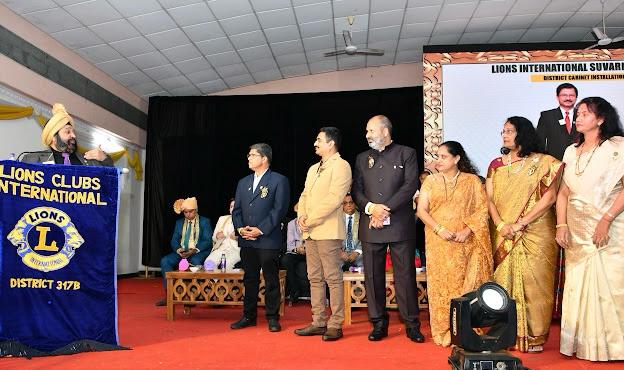 Participation in District Cabinet Installation 