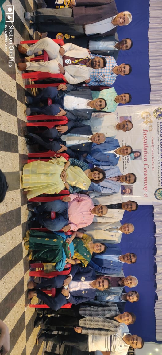 Handing over of club assets from previous PST to present PST. 