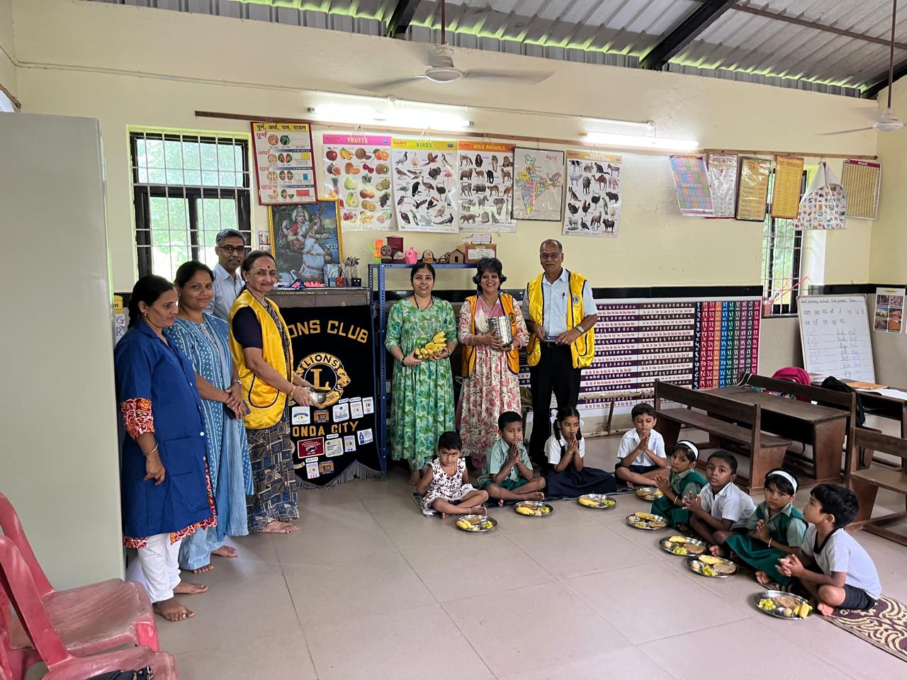 Annadan at Govt Primary school, Tisk Ponda