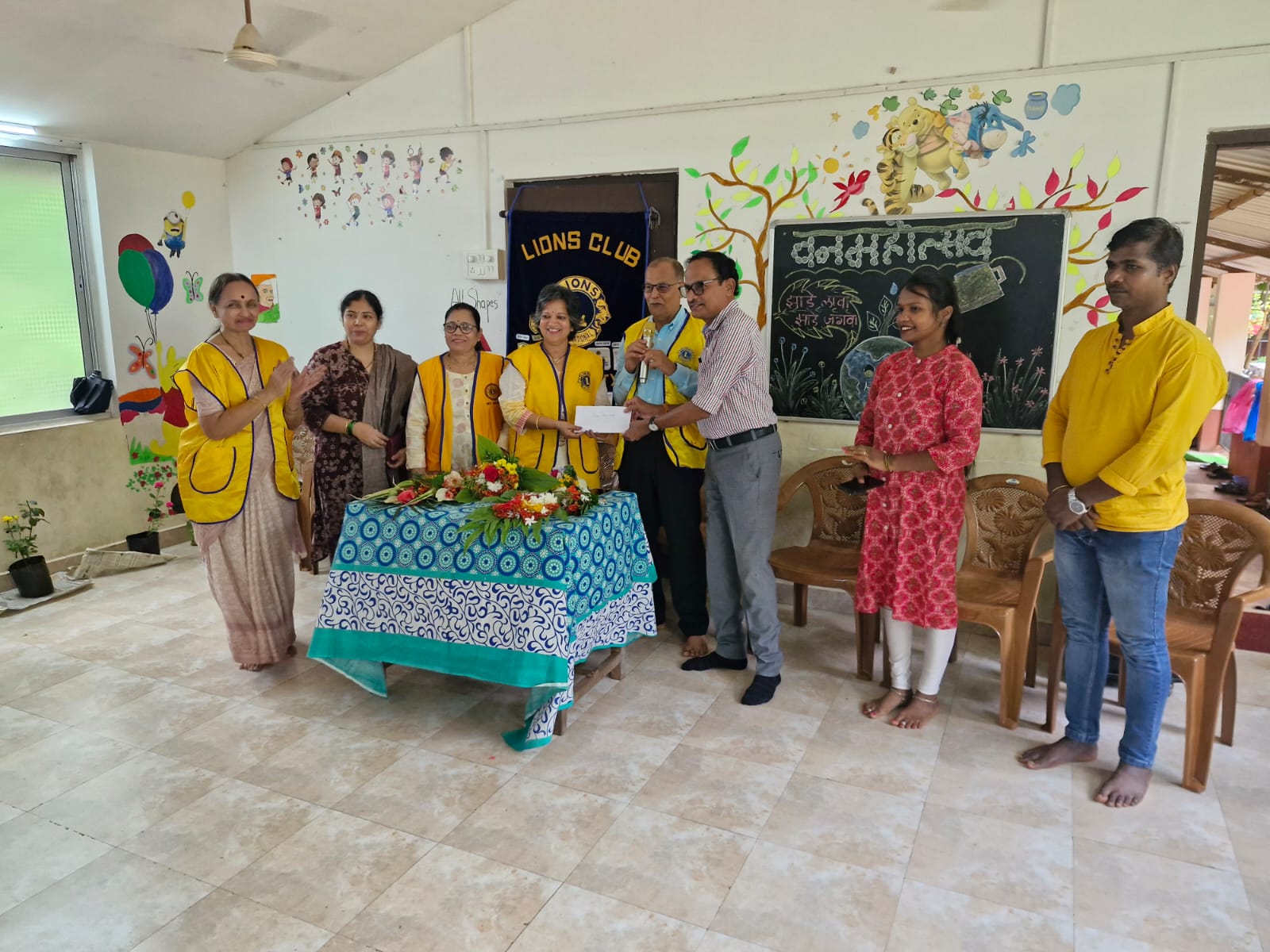 Financial Assistance to Pradnya Sikshan Saustha, Keri