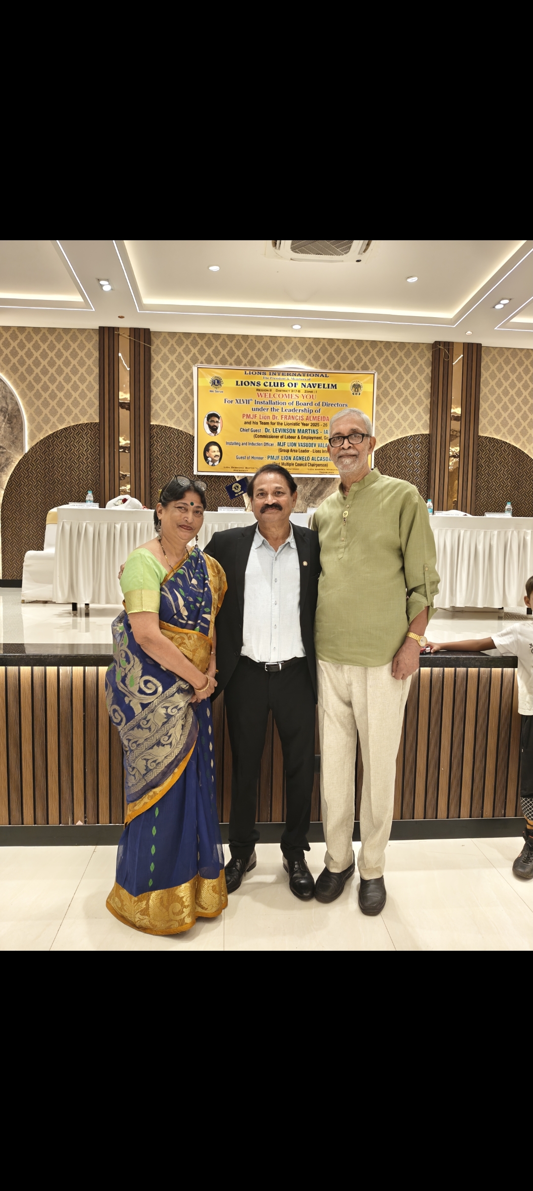 Attended the BOD Installation Ceremony of Lions Club of Navelim 