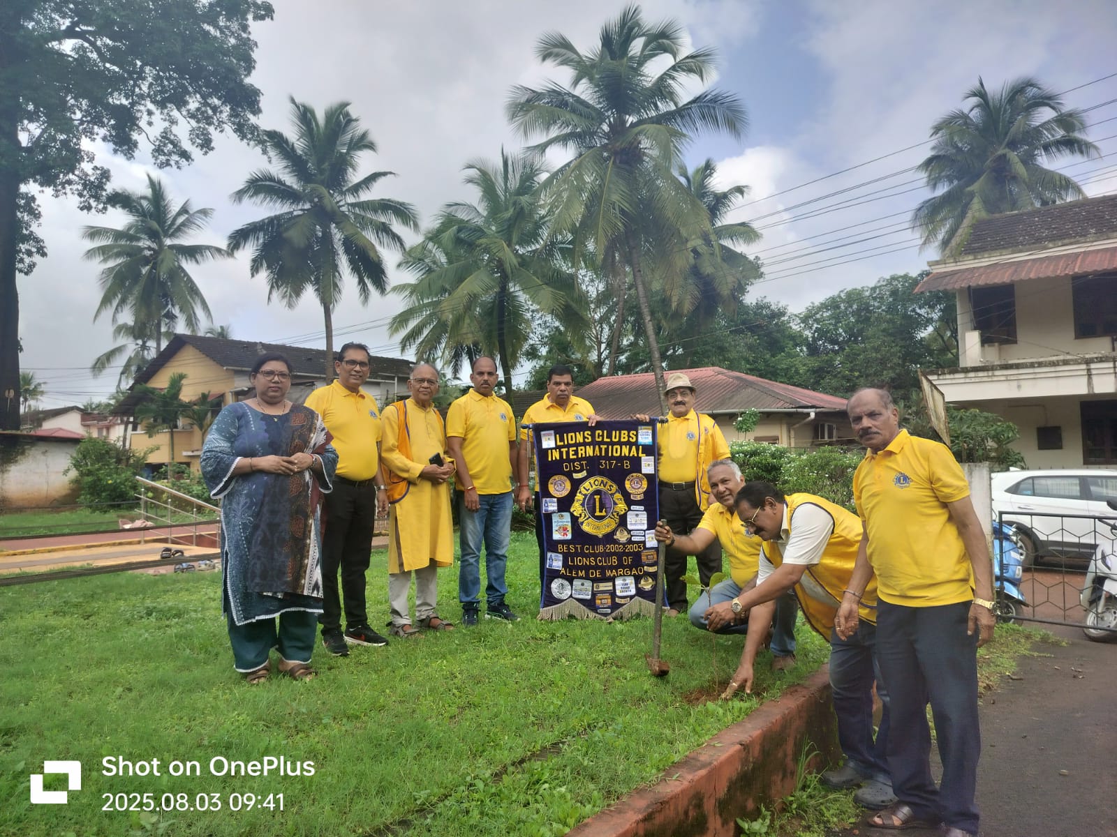 Tree Plantation at Shri. Siddhivinayak temple, Margao