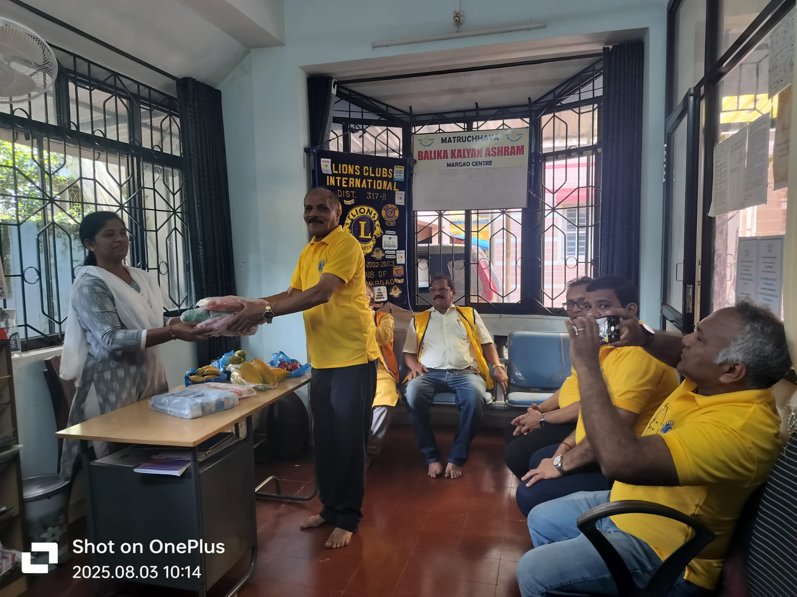 Visit to Matruchaya orphanage for Girls in Margao Goa 