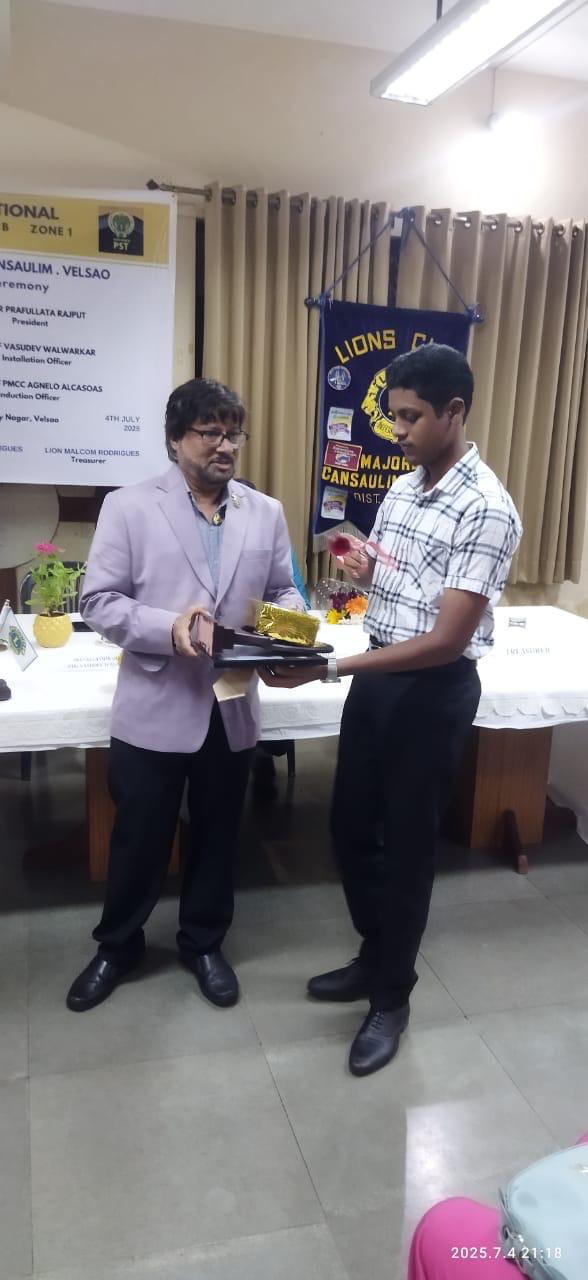 Felicitation of SSC toppers