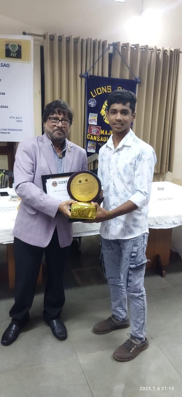 Felicitation of SSC toppers