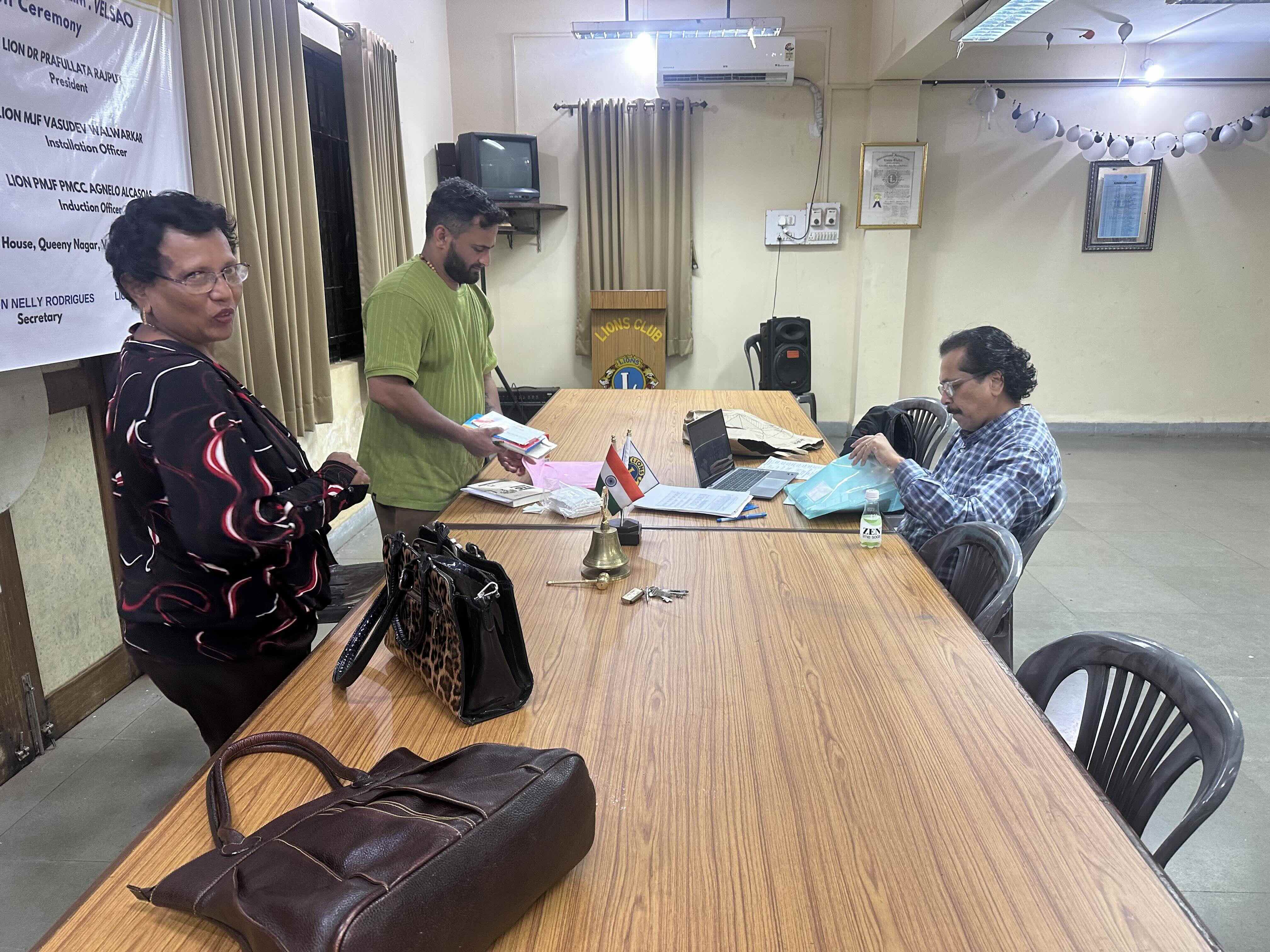 Club meeting to discuss Zone advisory and the activity calendar