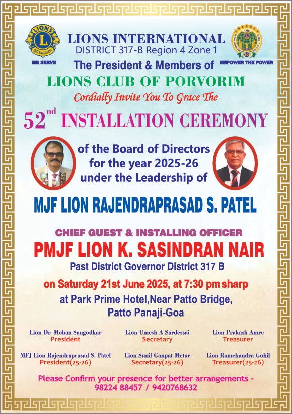 Attended Installation Porvorim