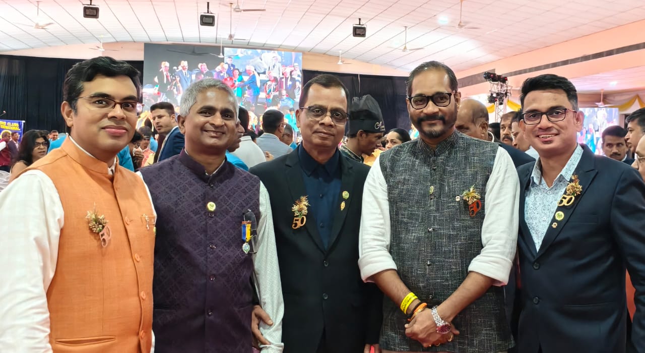 DISTRICT 317-B CABINET INSTALLTION HELD ON 26 JULY AT PONDA GOA