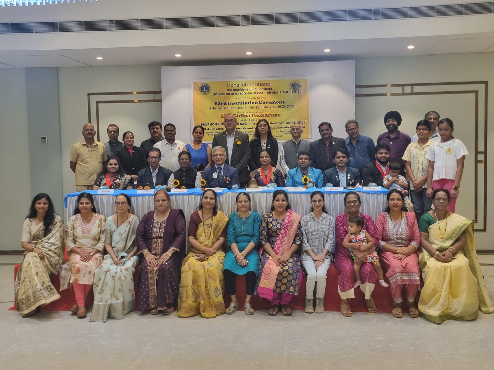 Attended Board of Directors Installtion of home club LC Vasco da Gama on 