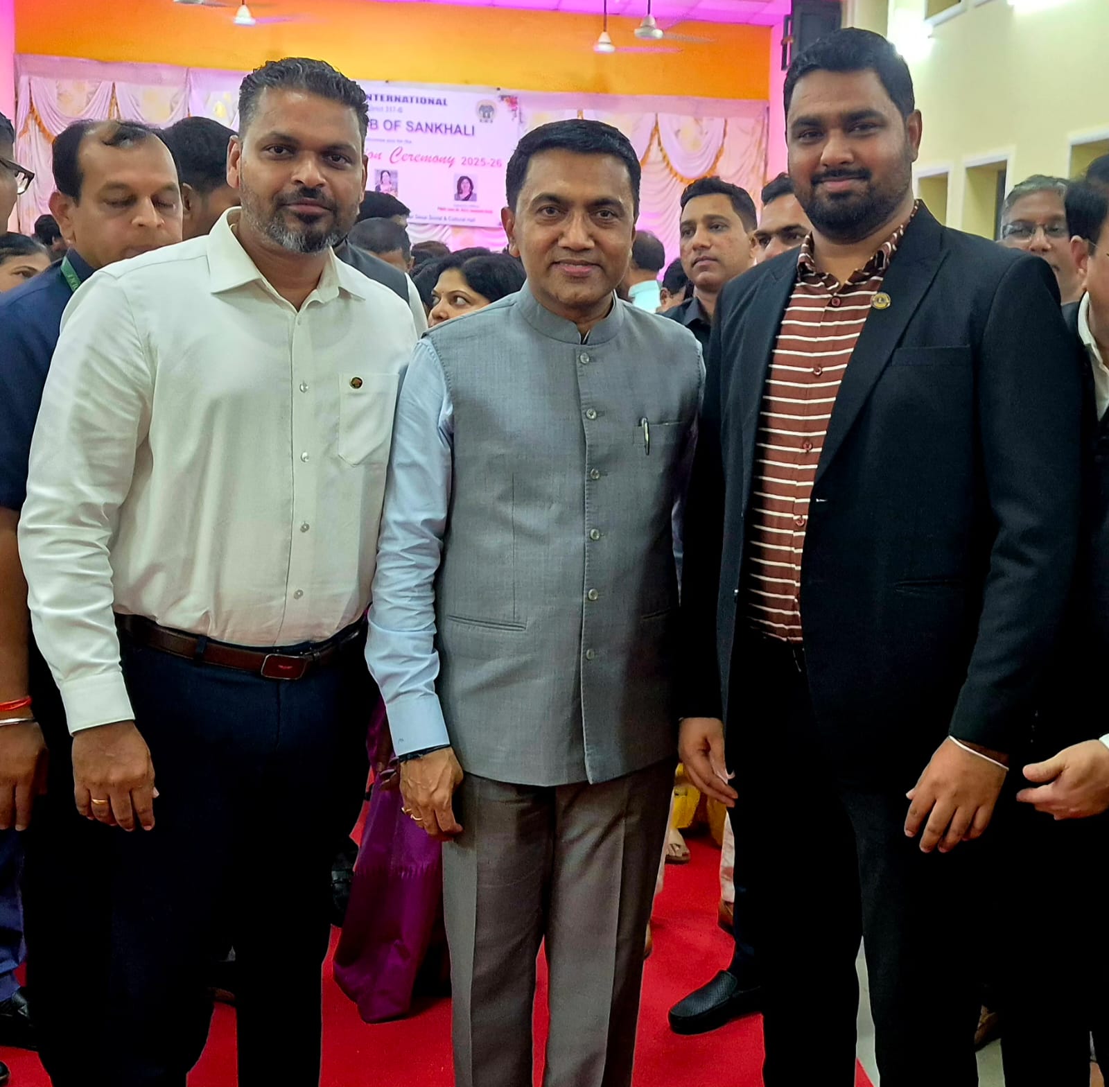 Mapusa PST and members attended the 38th BOD installation of Lions club of Sankhali on 09/07/2025 