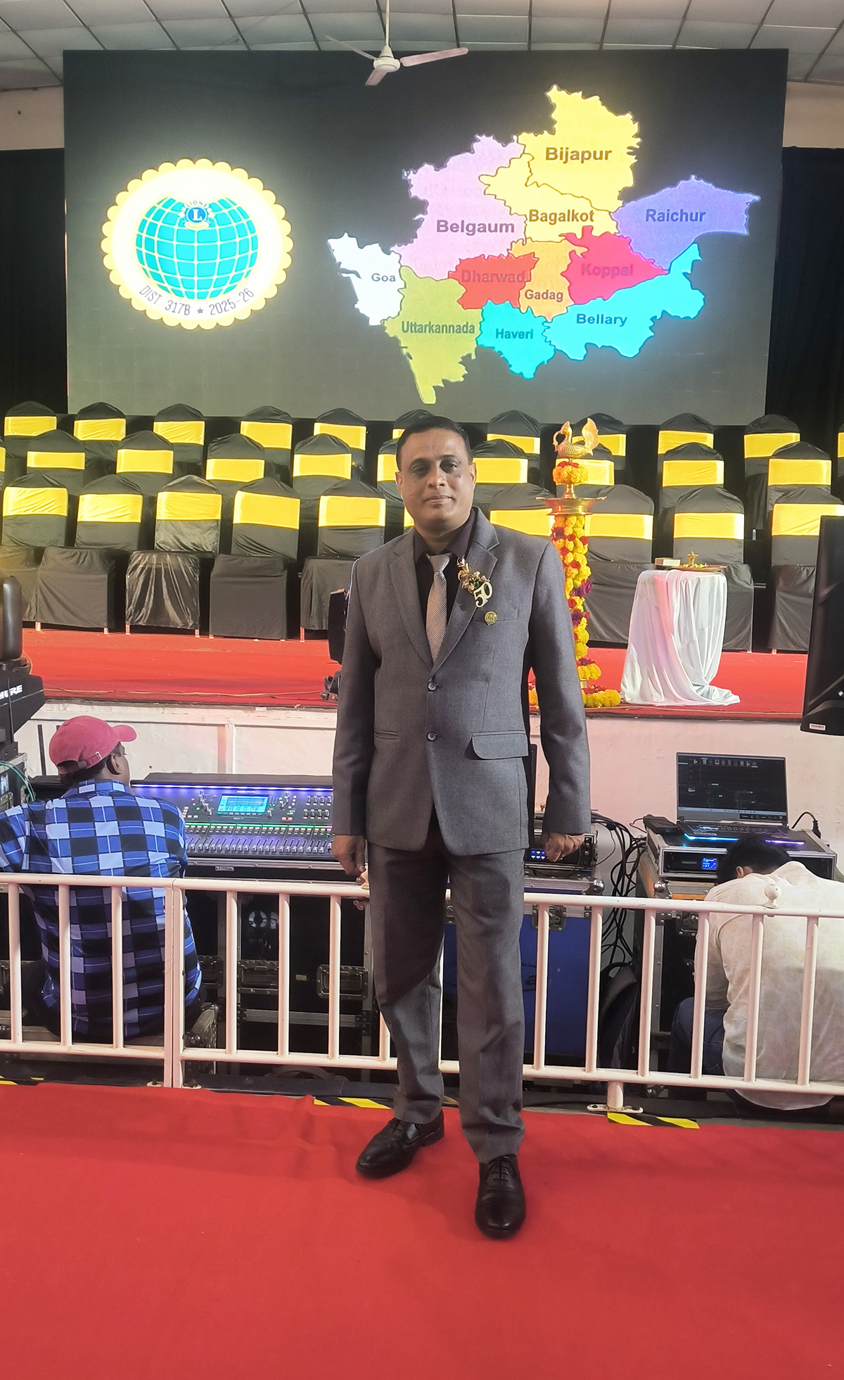 Attended And Registered For The 50th District 317 B Installation held at Sun Grace Gardens at Ponda