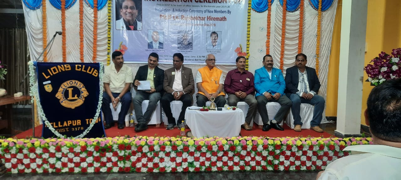 Lions Club Of Yellapur Town Cabinet Instalation