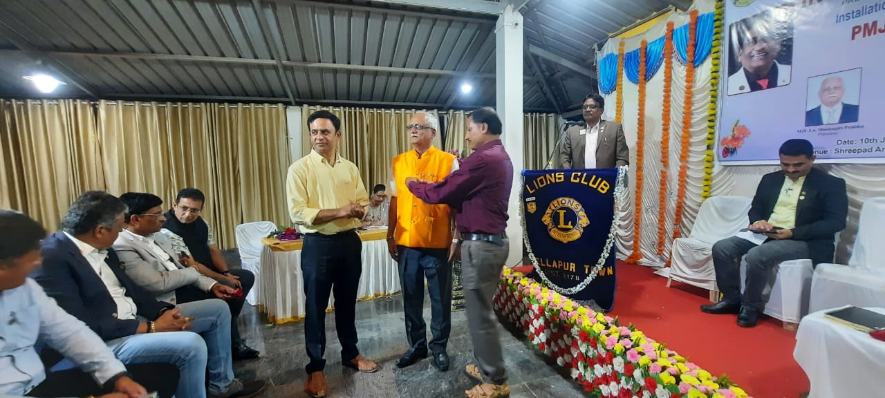 Lions Club Of Yellapur Town Cabinet Instalation