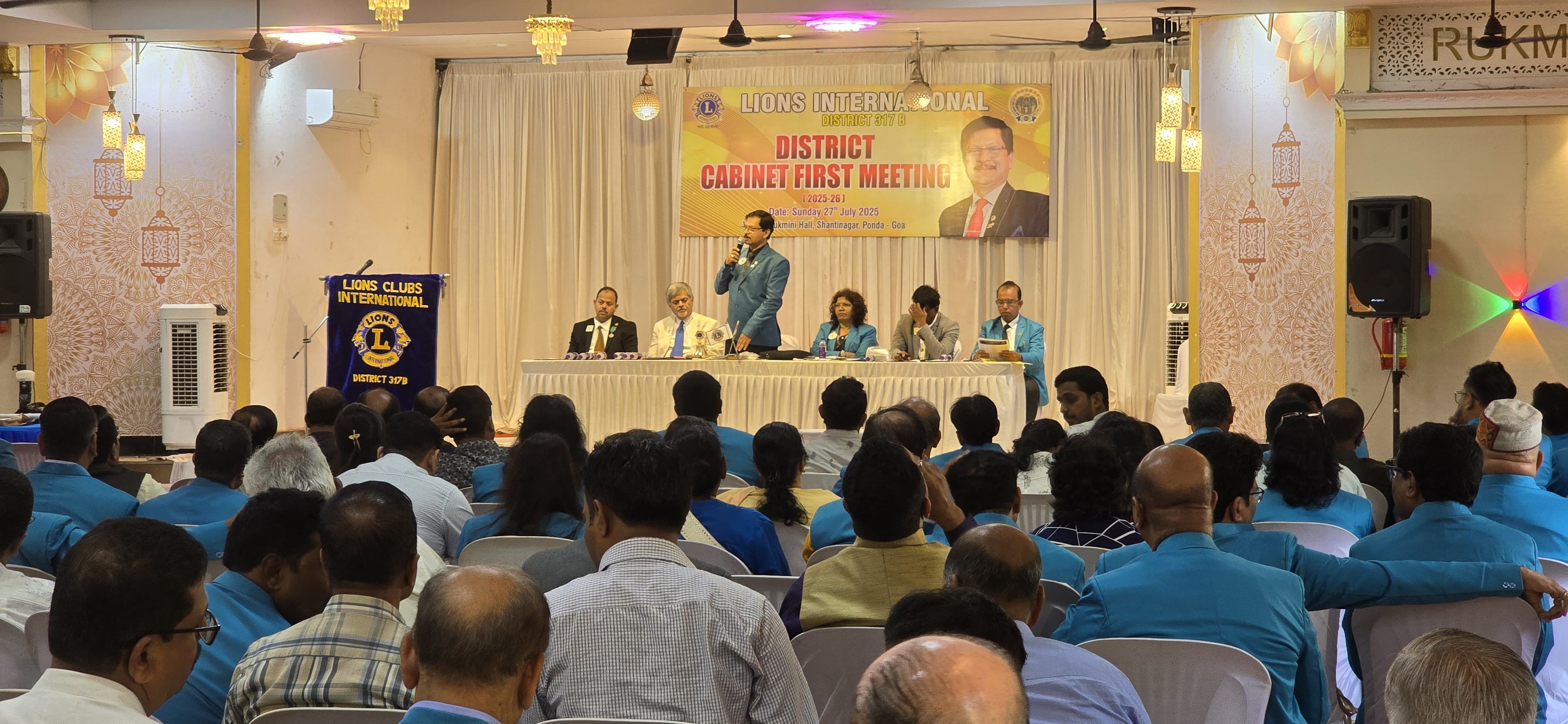 1st cabinet meeting attended