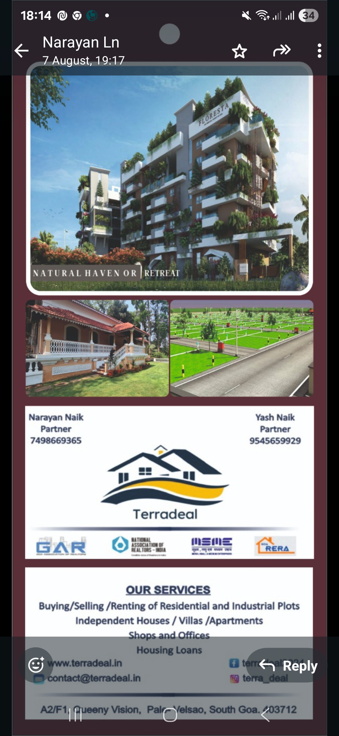 Advertisement to District directory