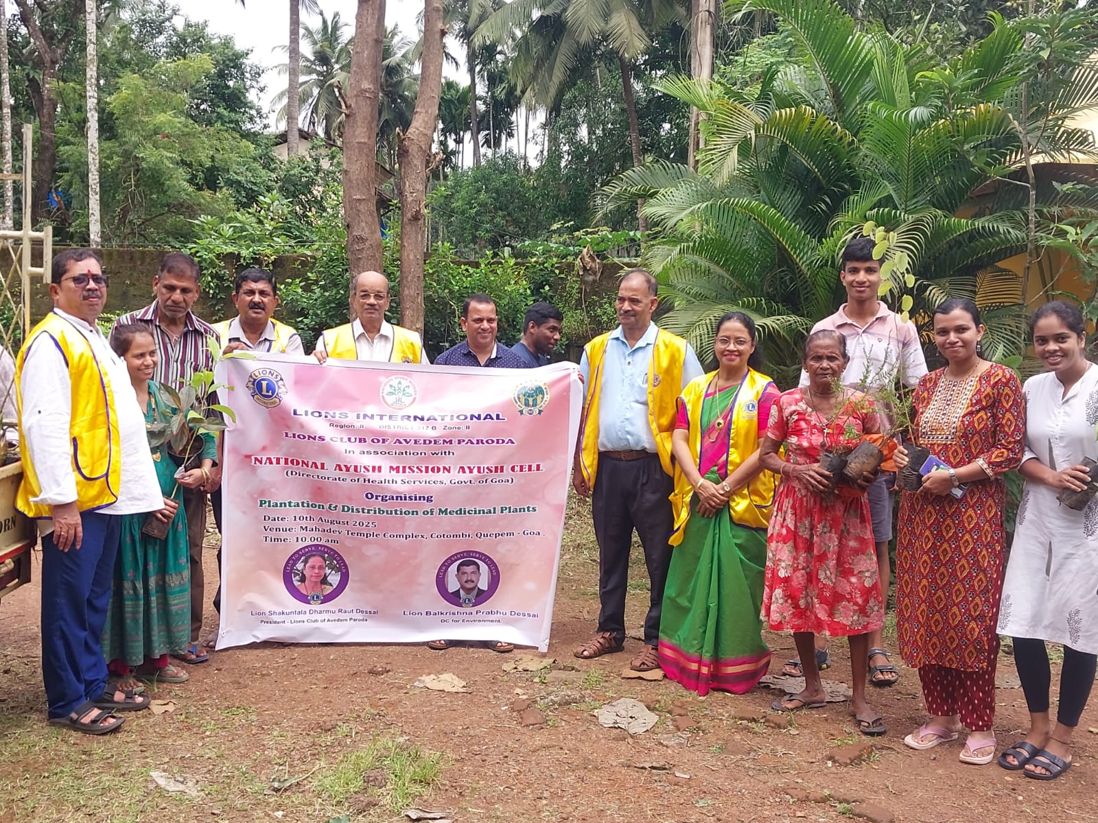 Awareness about Medicinal plants, distribution and plantation.