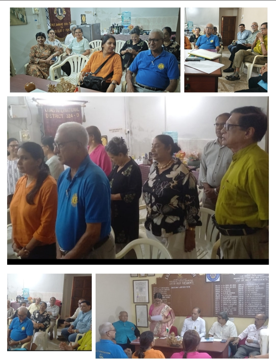 Invited DC for Vision, MJF Lion Merwyn Fernandes to address to the club members on 6 th August