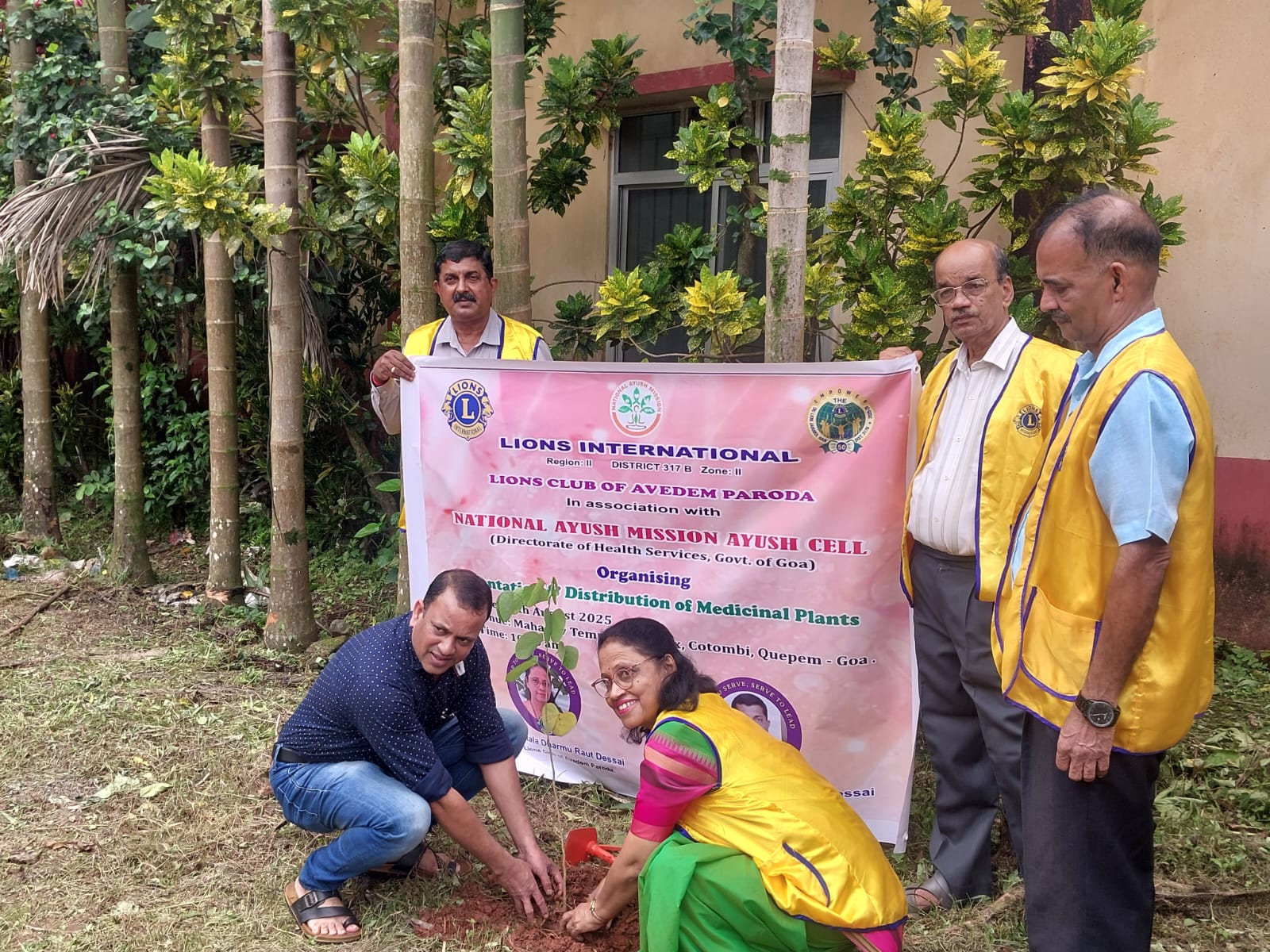 Awareness about Medicinal plants, distribution and plantation.