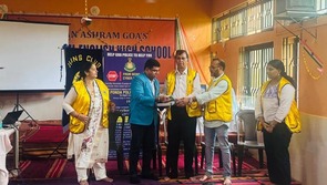 As a Zone  Chairprson of zone I  Region II payed my  official visit to lions club of Ponda Midtown