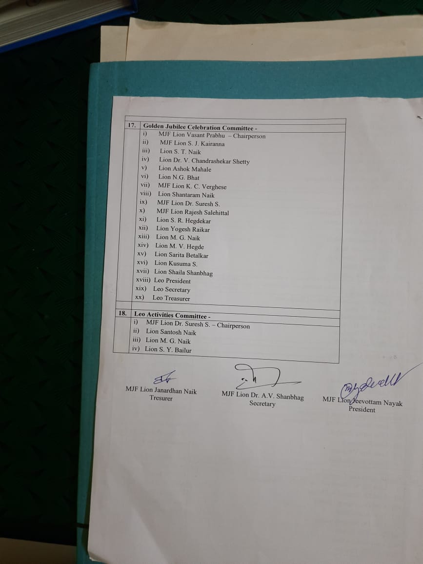 BOD  cum GB Meeting was held on 10-08-2025 at 7 pm in Lions Vidyabhavan, Prabhat Nagar Honavar. 17 Lion members,  attended the meeting. Following points were discussed : 1) Independence day program on 15-08-25. 2) Fancy dress of ಮುದ್ದು Krishna and ಮುದ್ದು 