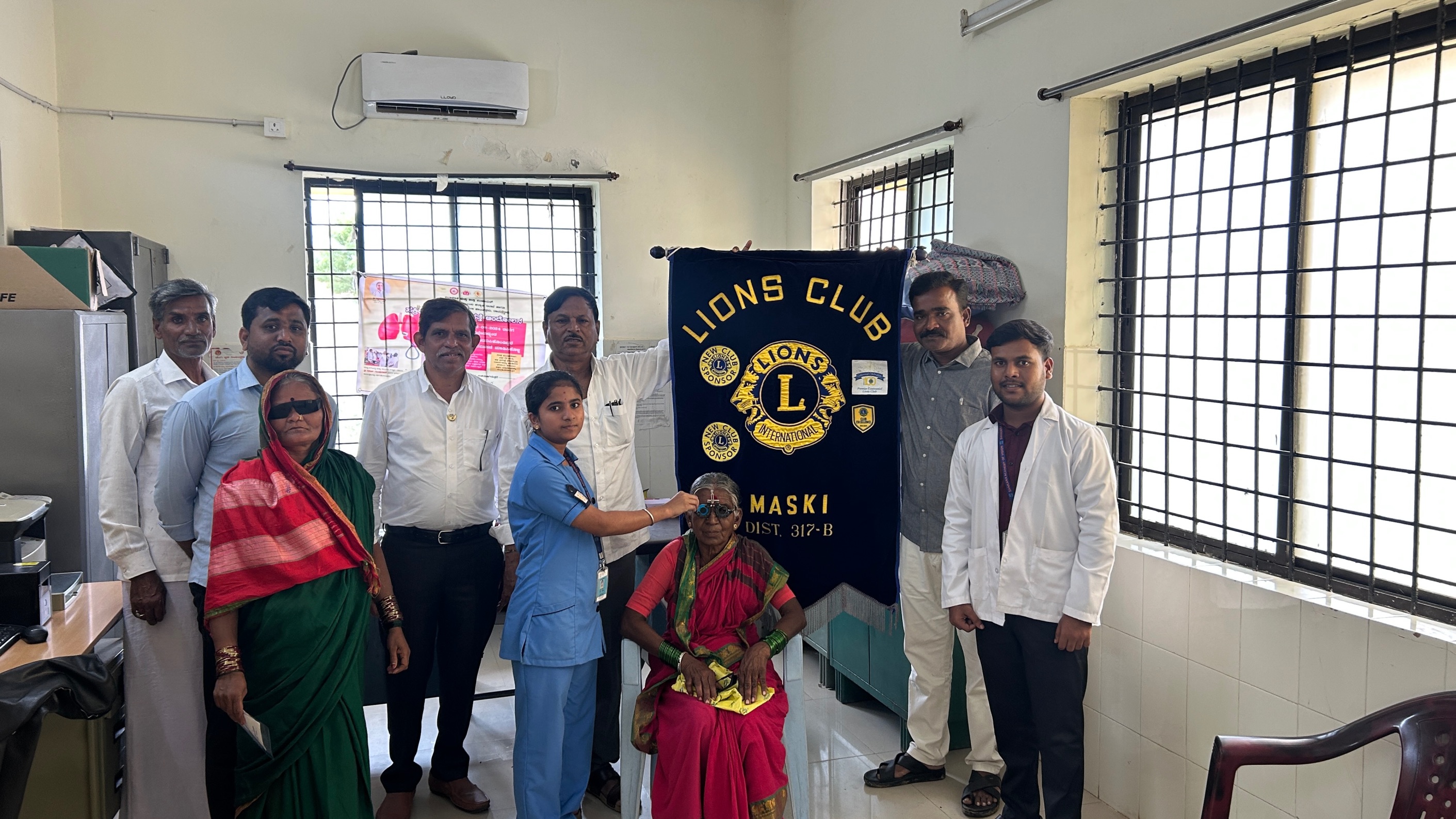 Eye Checkup and cataract surgery camp