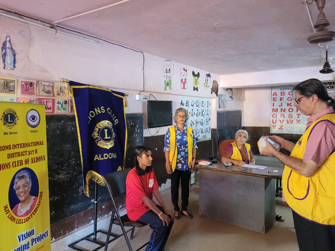 school Vision screening 