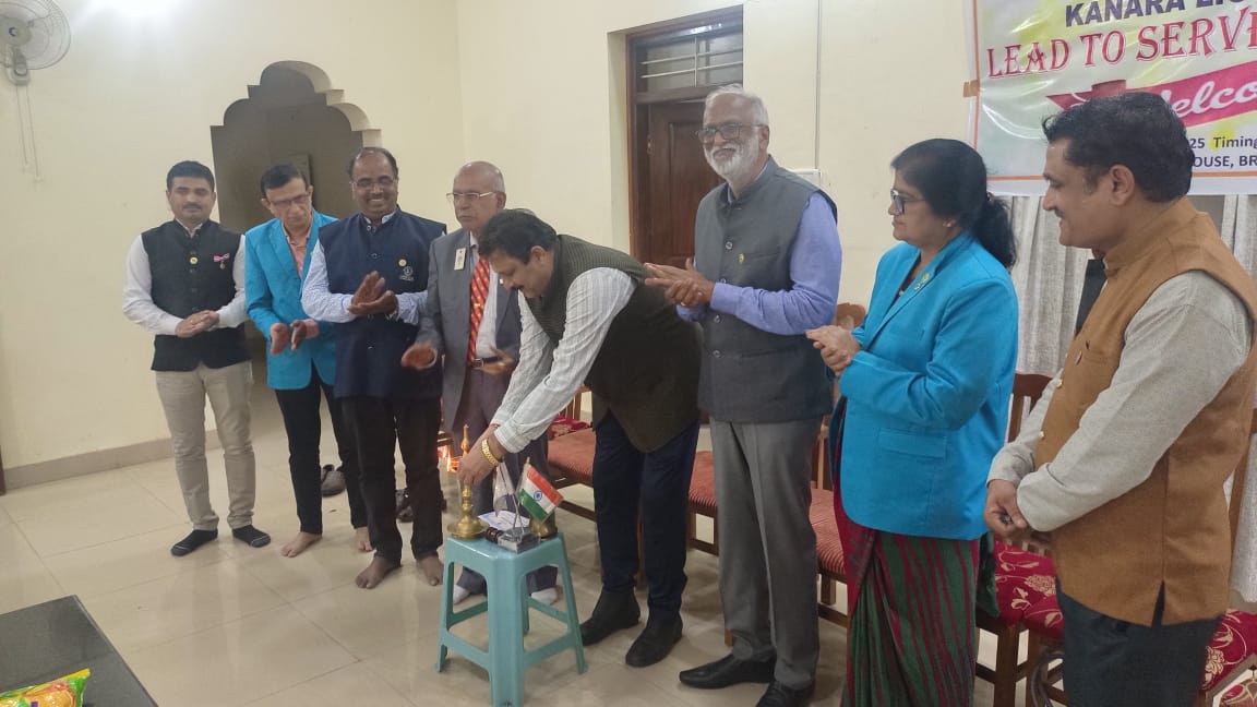 ATTENDED KANARA LIONS FORUM LEAD TO SERVE WORKSHOP.