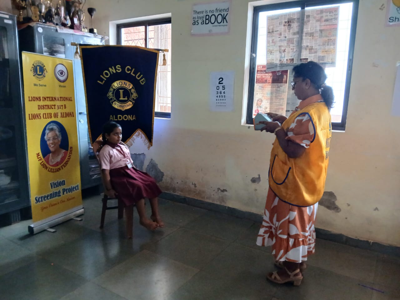 school Vision screening 