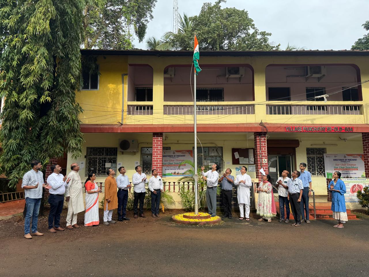 The Lions Club of Old Goa celebrated its 79th Independence Day at GPS Old Goa on the 15th Aug 2025