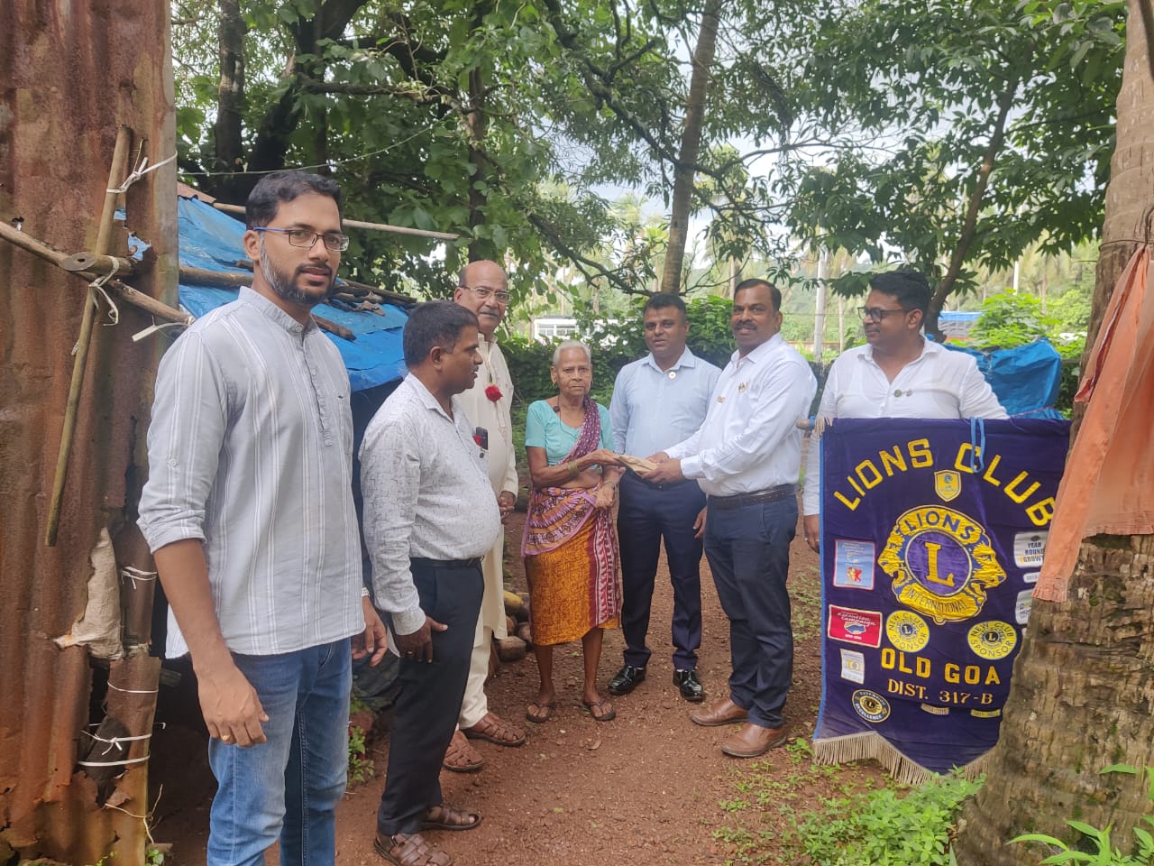 Medicial help was provided to a needy person