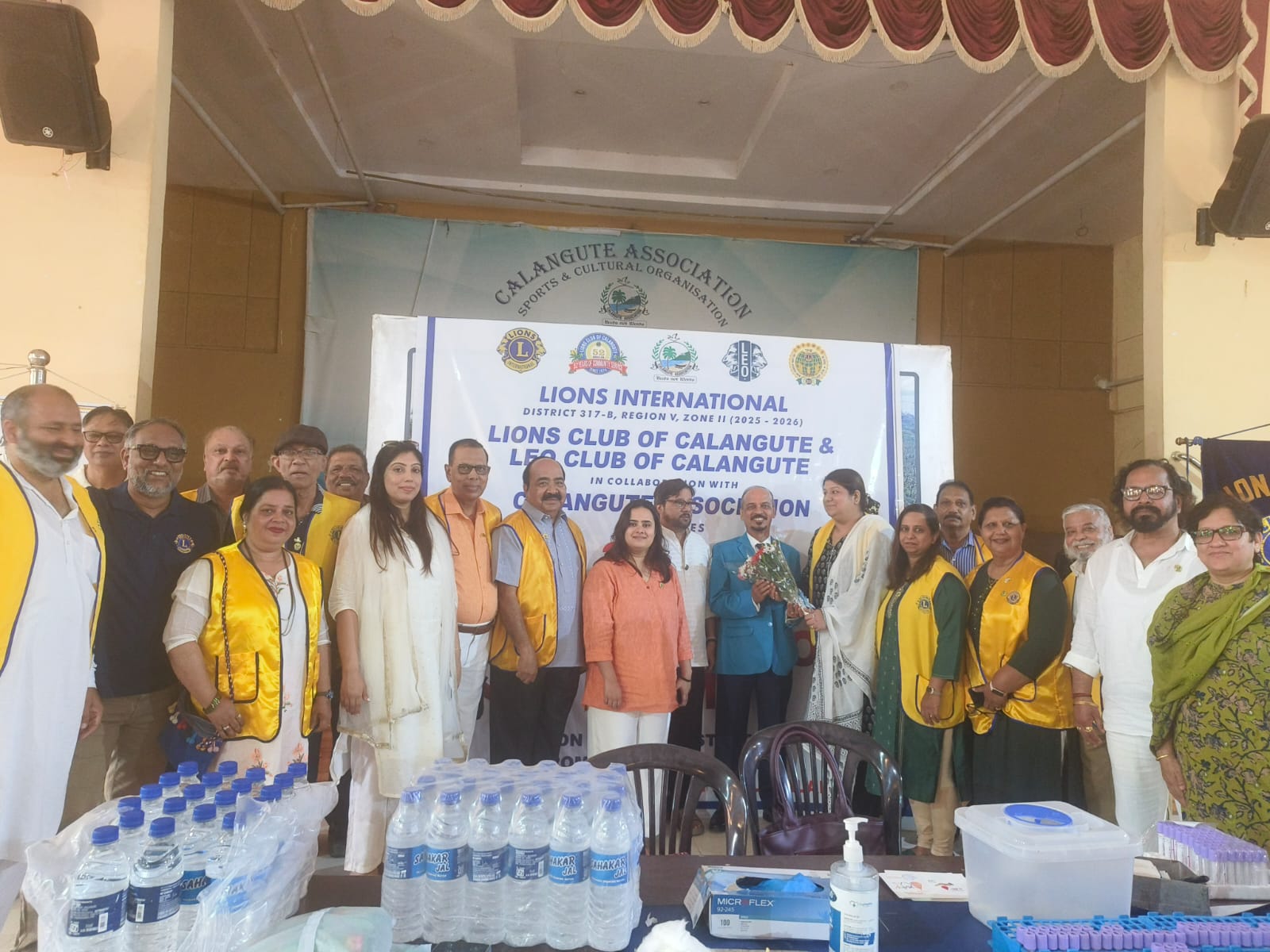 ZC VISIT TO LIONS CLUB OF CALANGUTE