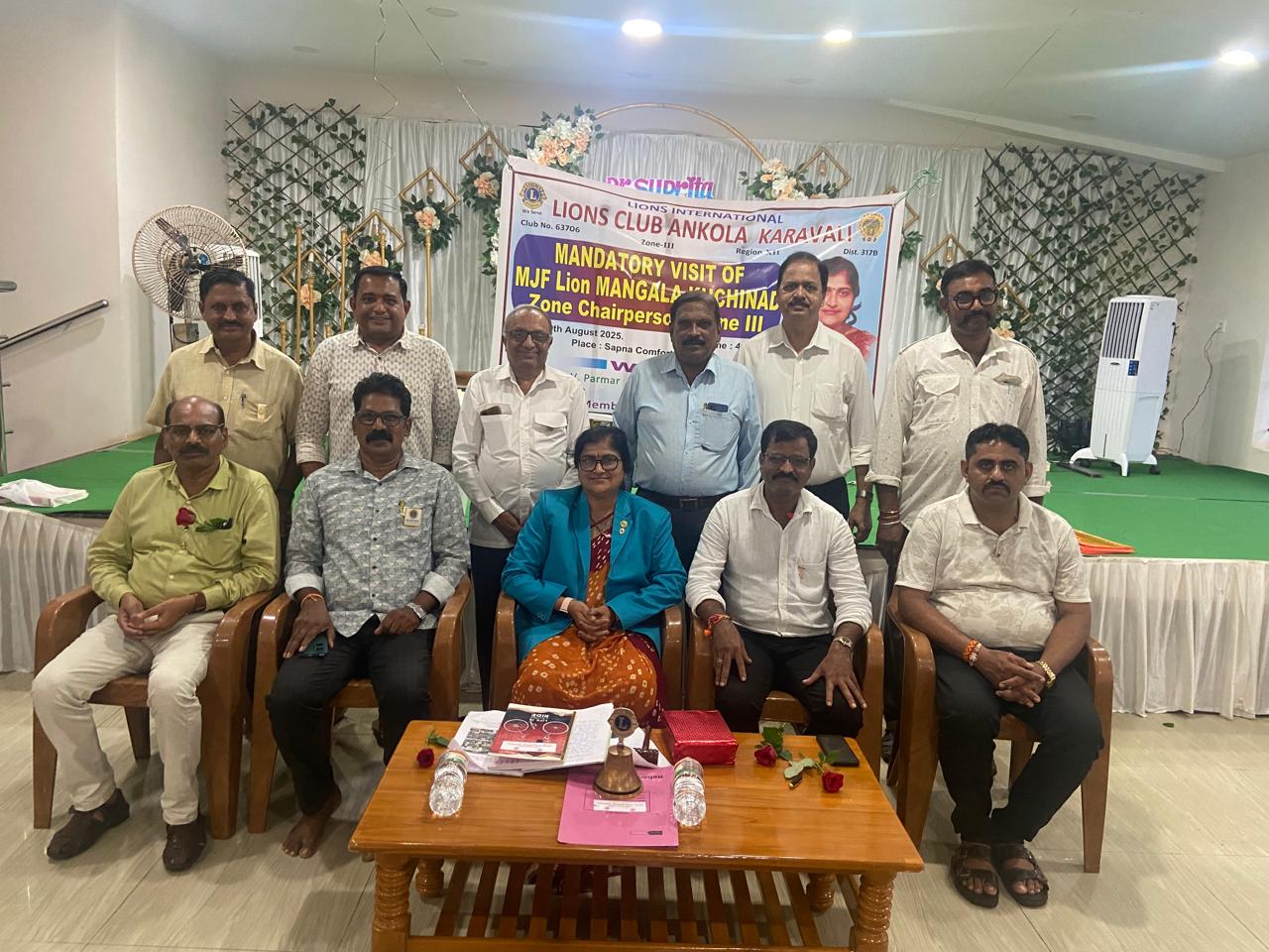 Zoneperson MJF Ln. Mangala Nayak. Official Visit.