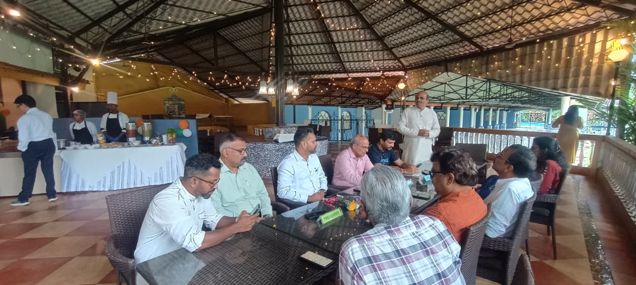 Zone Chairpersons Vist to LC Cortalim 