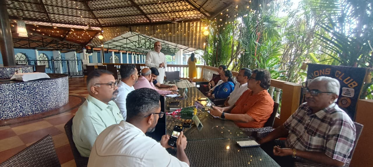 Zone Chairpersons Vist to LC Cortalim 