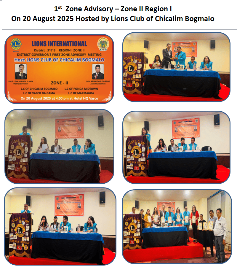 1st  Zone Advisory – Zone II Region I