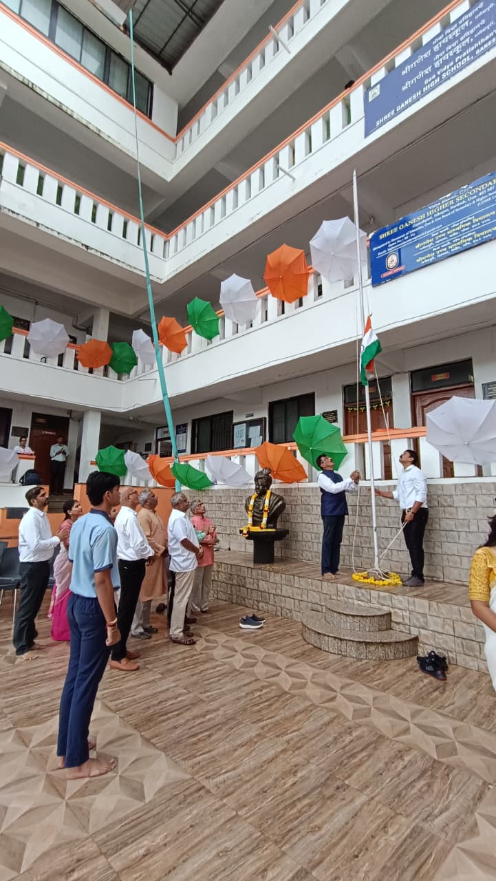 INDEPANDANCE DAY FLAG HOISTING