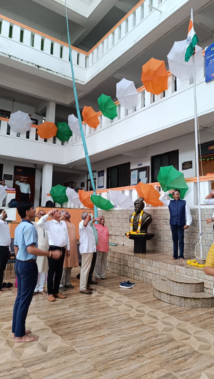 INDEPANDANCE DAY FLAG HOISTING