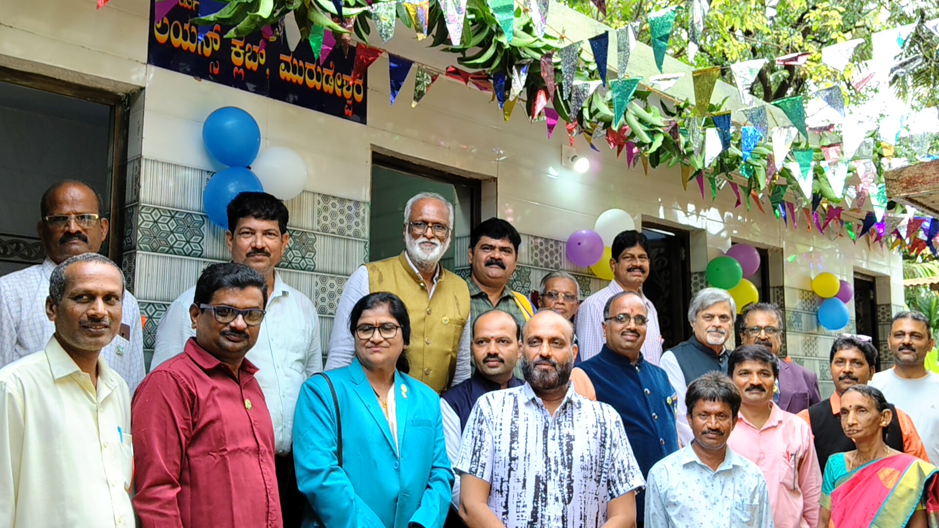 INAGUARATED GIRLS TOILET BUILT UNDER DCG GRANT.