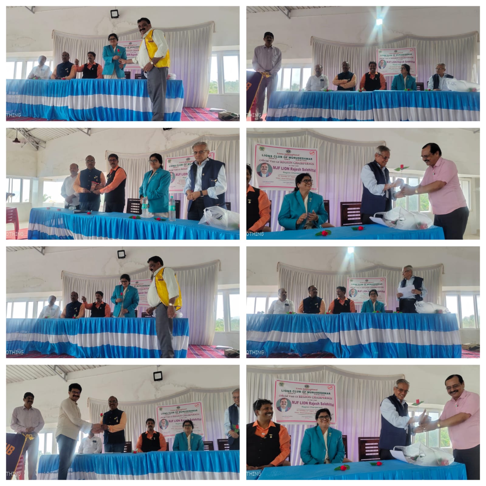 REGION CHAIRPERSON OFFICIALLY VISITED OUR CLUB.