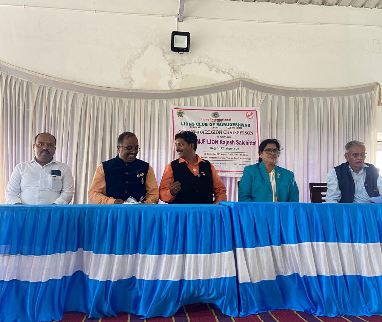 ZONAL CHAIRPERSON OFFICIALLY VISITED OUR CLUB.