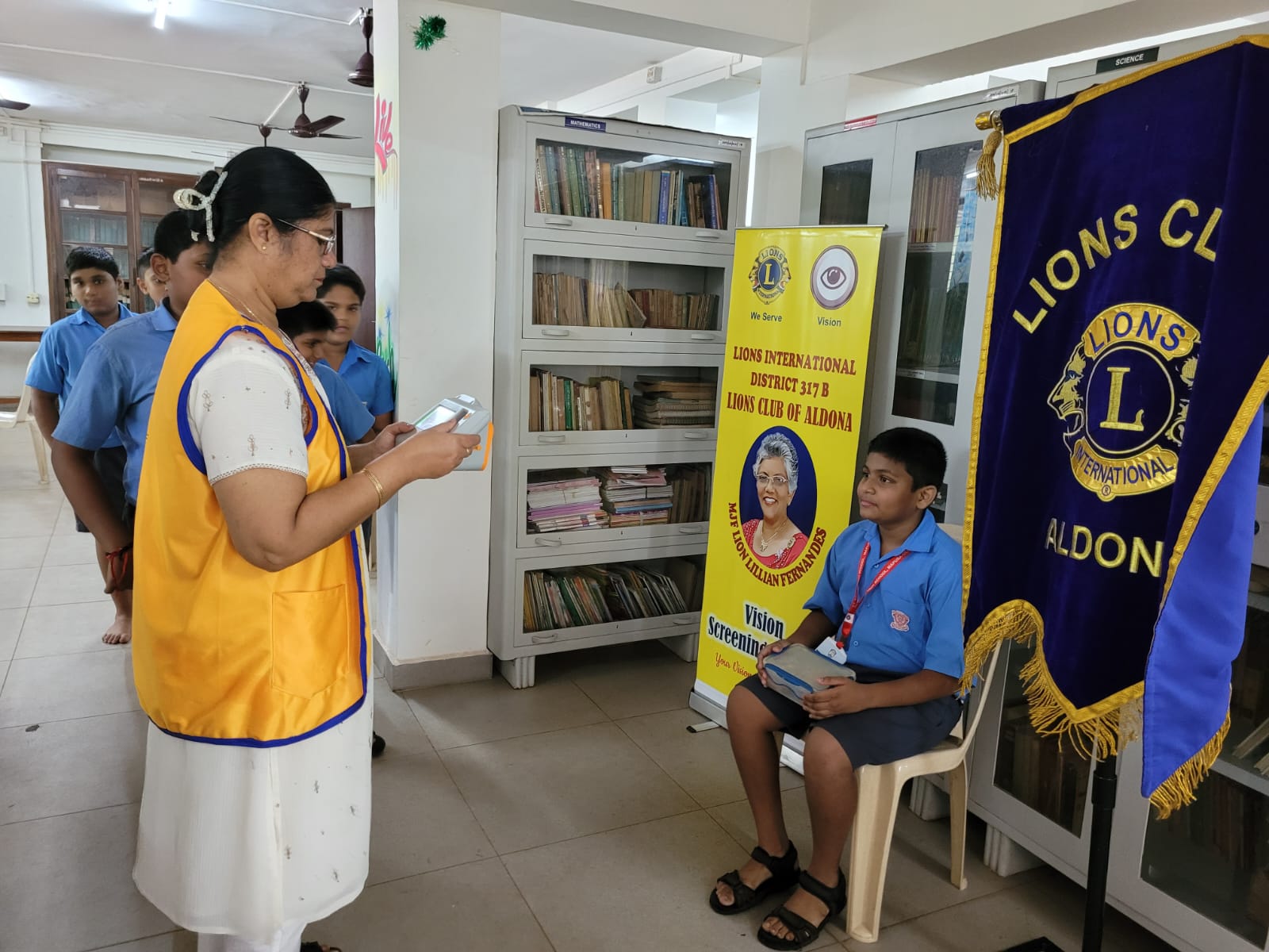 Vision screening for students 