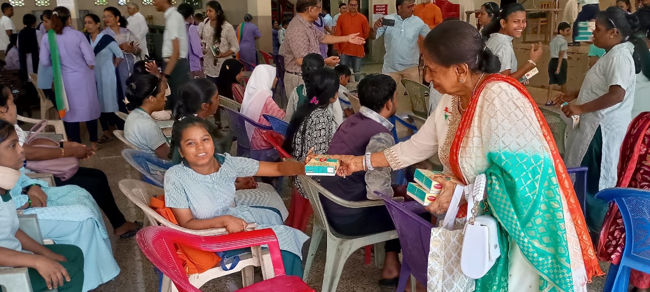 Independence Day Celebrations with Differently Abled Students