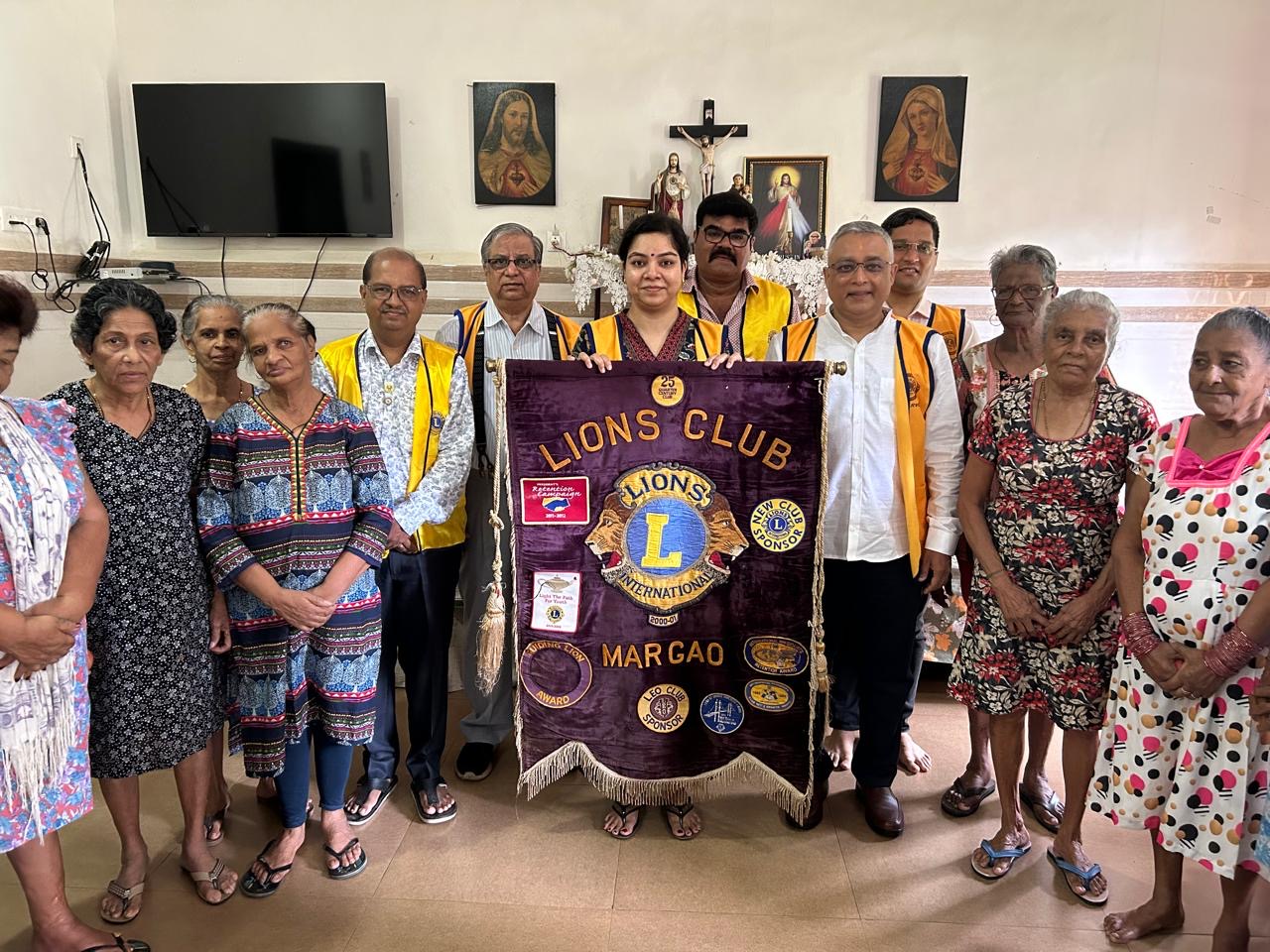 Food Donation for Old Age Home at Chandor Margao on 02nd August 2025