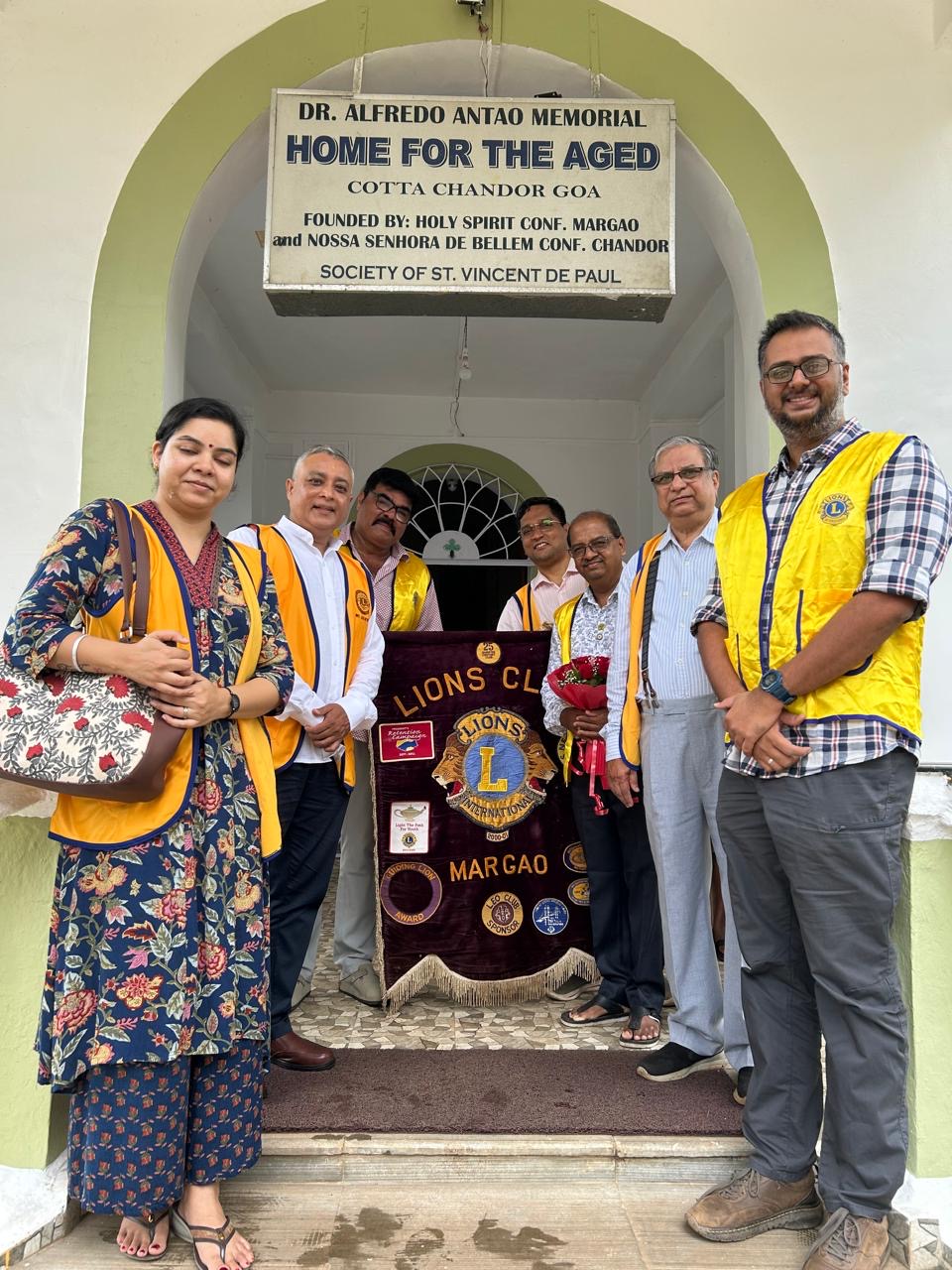 Food Donation for Old Age Home at Chandor Margao on 02nd August 2025
