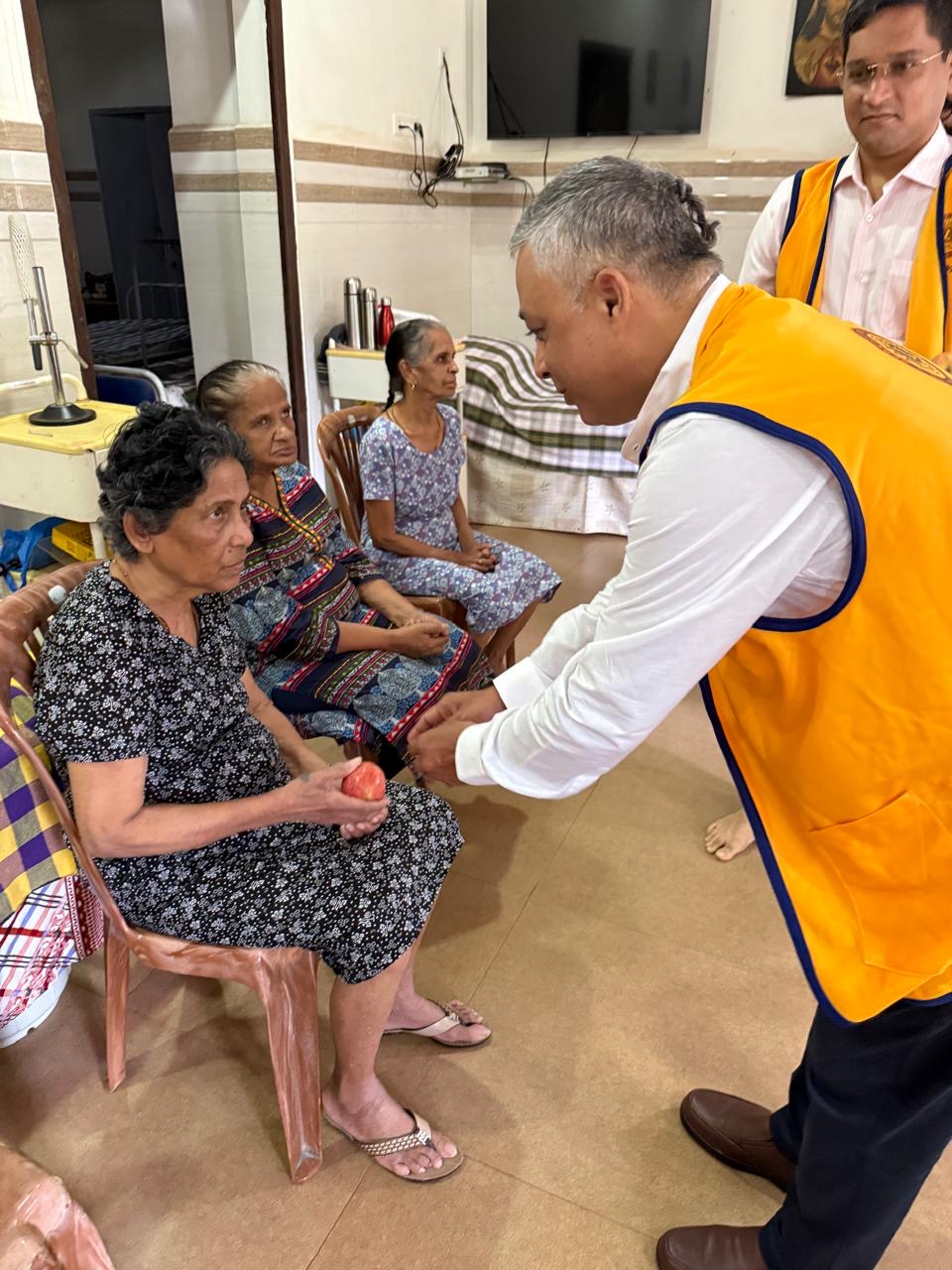 Food Donation for Old Age Home at Chandor Margao on 02nd August 2025