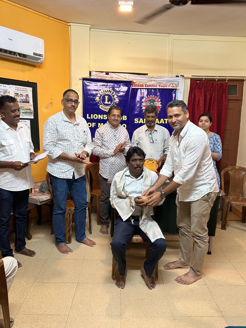 Celebration of Patrakar Divas on 05th August 2025 @ Senior Citizens Recreation Center Margao