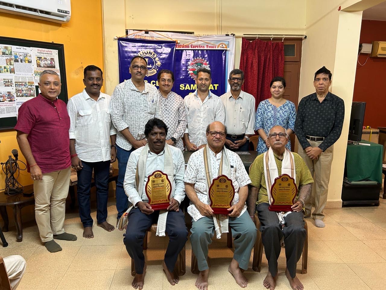 Celebration of Patrakar Divas on 05th August 2025 @ Senior Citizens Recreation Center Margao