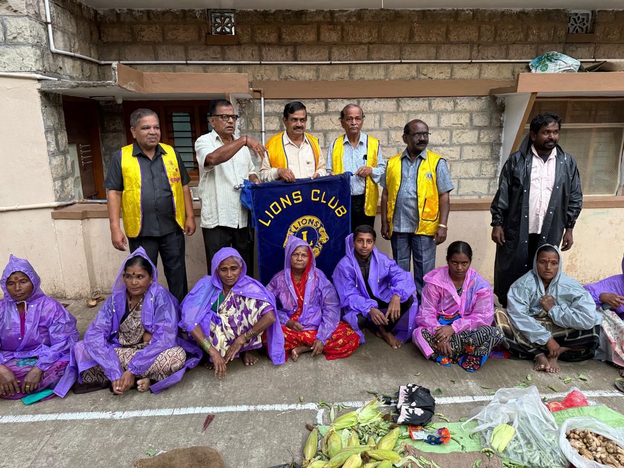 DISTRIBUTION OF RAINCOATS