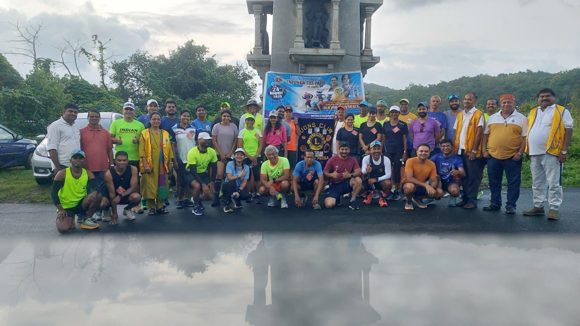 Run for health. Walk, Jog, Run to prevent diabetes.